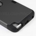 iPod Touch 5 Hybrid Impact Armor Hard Soft Rubber Case, Black