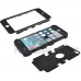 iPod Touch 5 Hybrid Impact Armor Hard Soft Rubber Case, Black