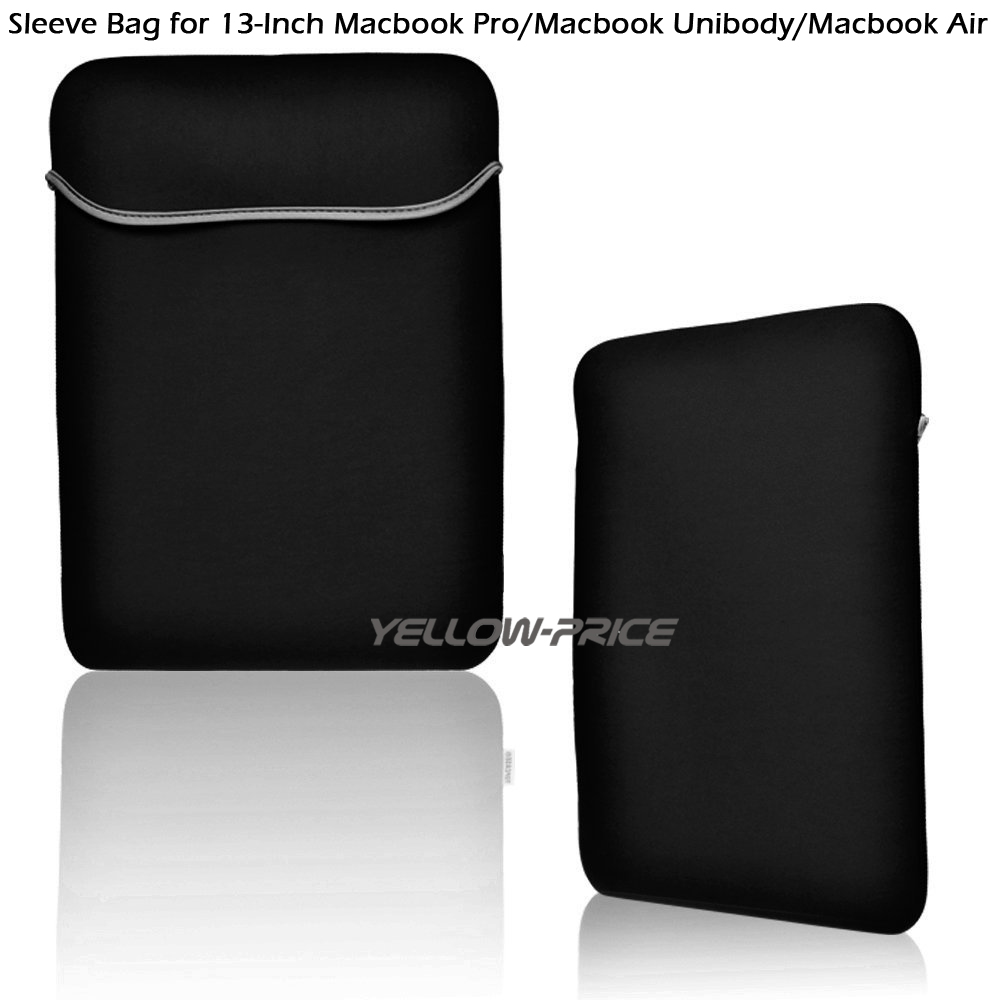 Soft Netbook Laptop Sleeve Case Bag Pouch Cover For 13/" 13.3/" Macbook Pro Air