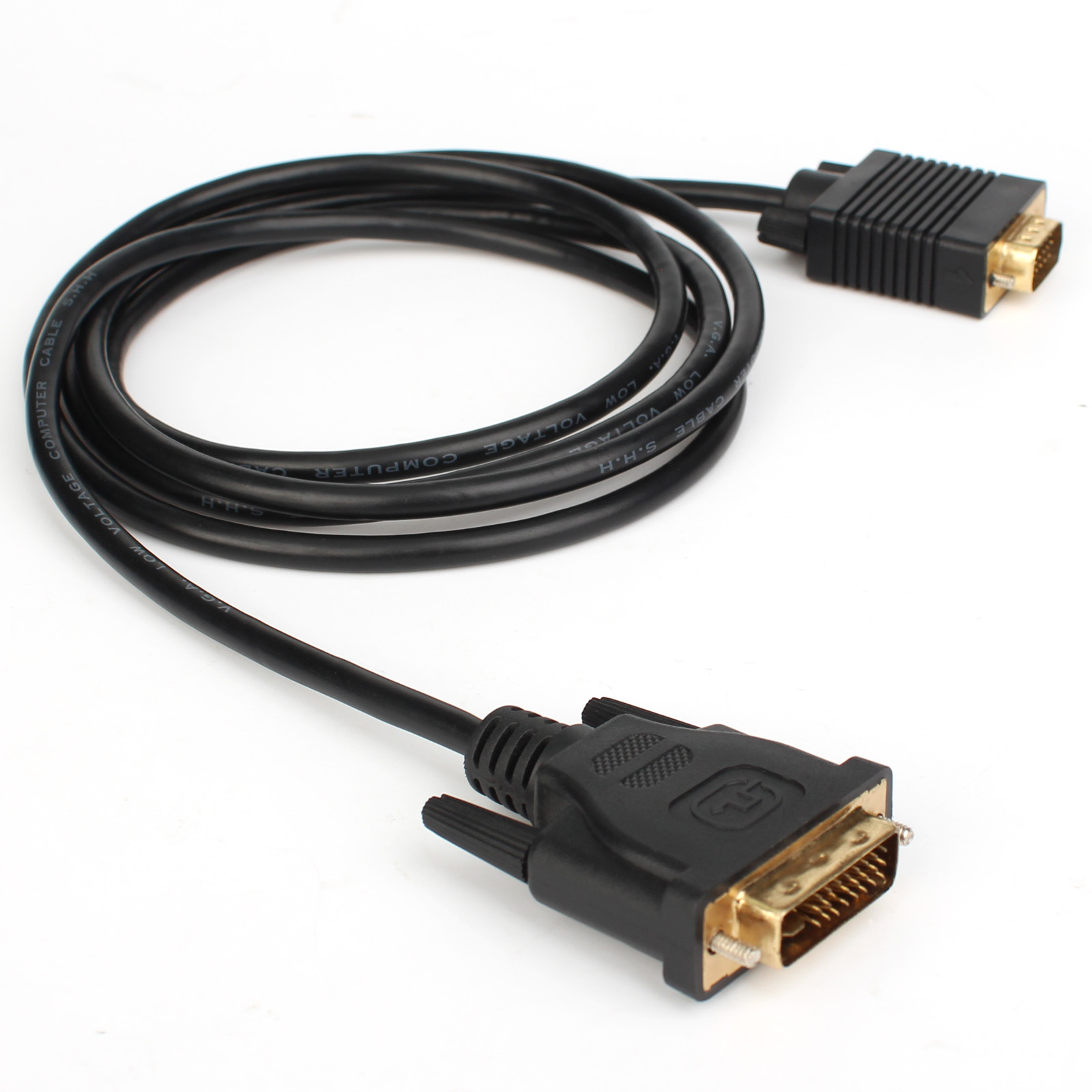 2/3M DVII 24+5 DVI to VGA Converter Digital Video Cable for Flat Panel