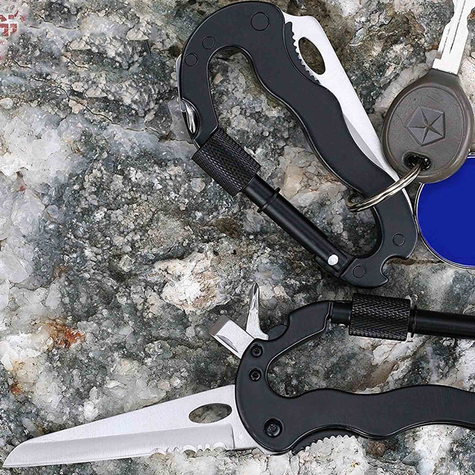 Key ring carabiner survival multitool, CATEGORIES \ Tourism \ Others