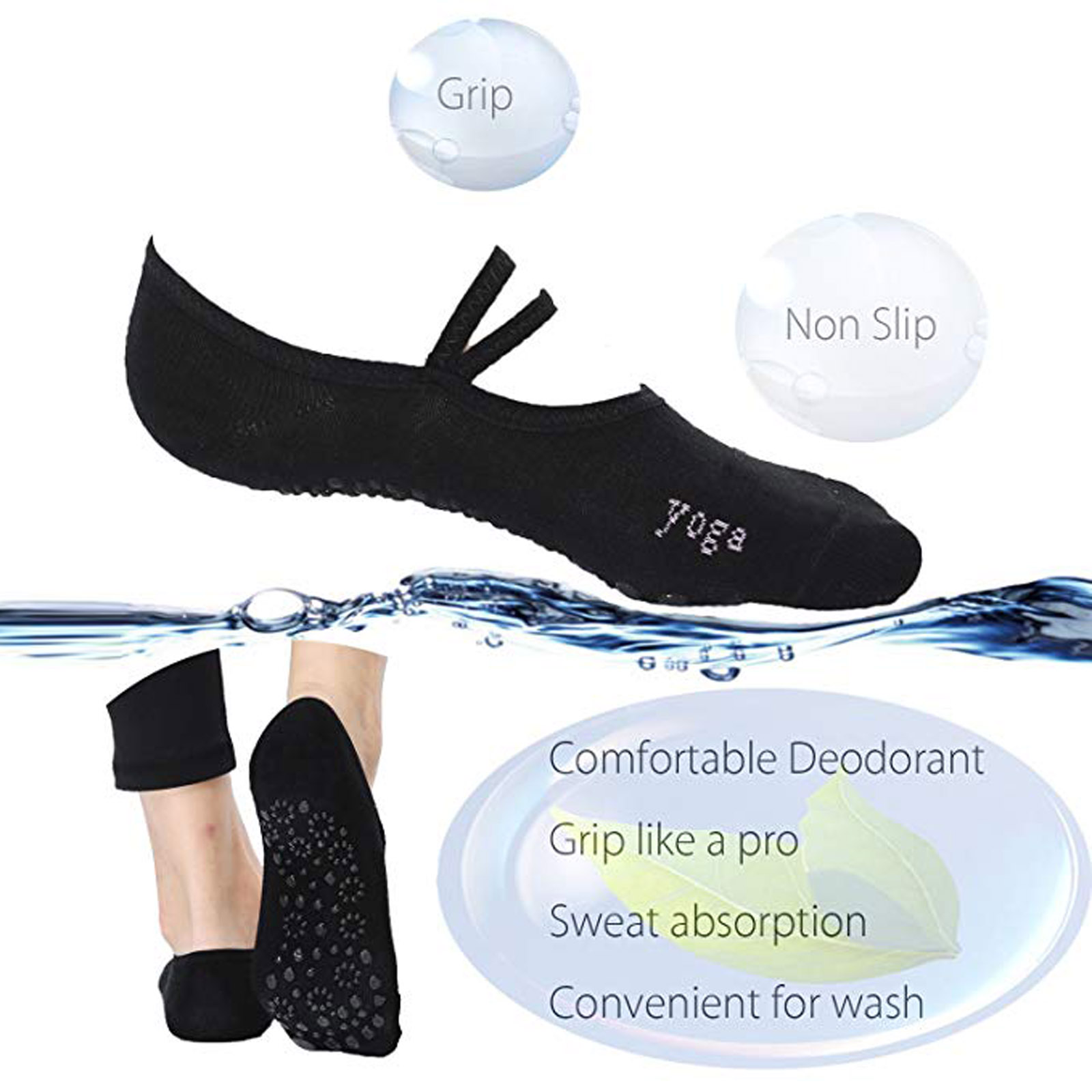 dance grip socks women image