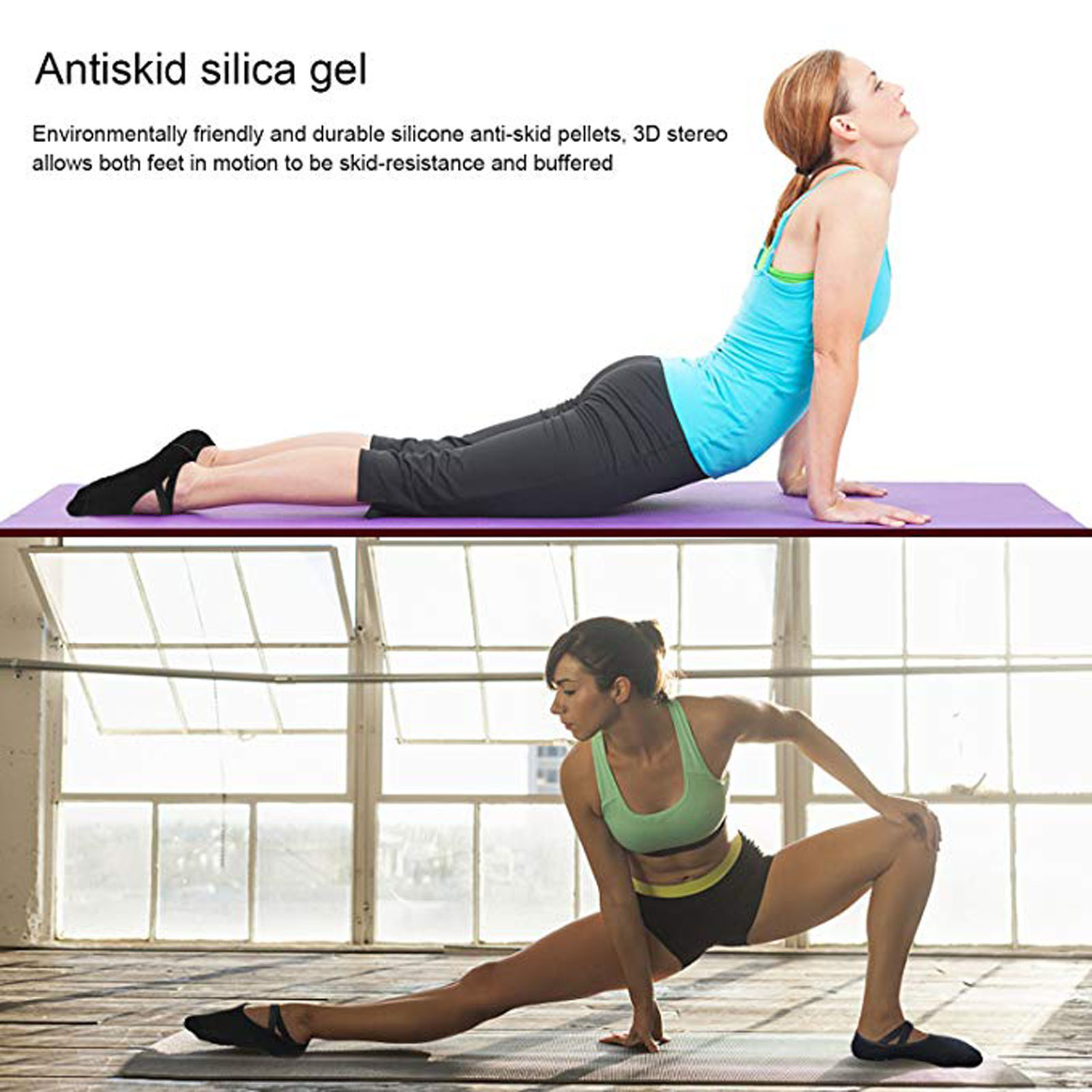 women exercise grip socks image