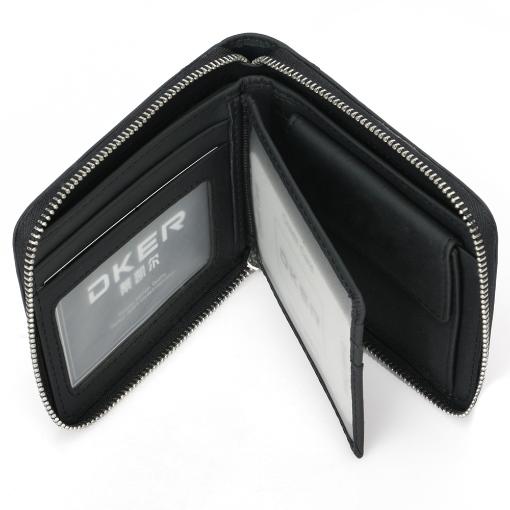 SEI G Portafoglio Uomo: Vera Pelle, Blocco RFID E Innovativo Grilletto Di Accesso Rapido Carte, Tasca Banconote, Il Tutto In Un Formato Di Portafogli Compatto Ed Elegante (Marrone - Foto 10