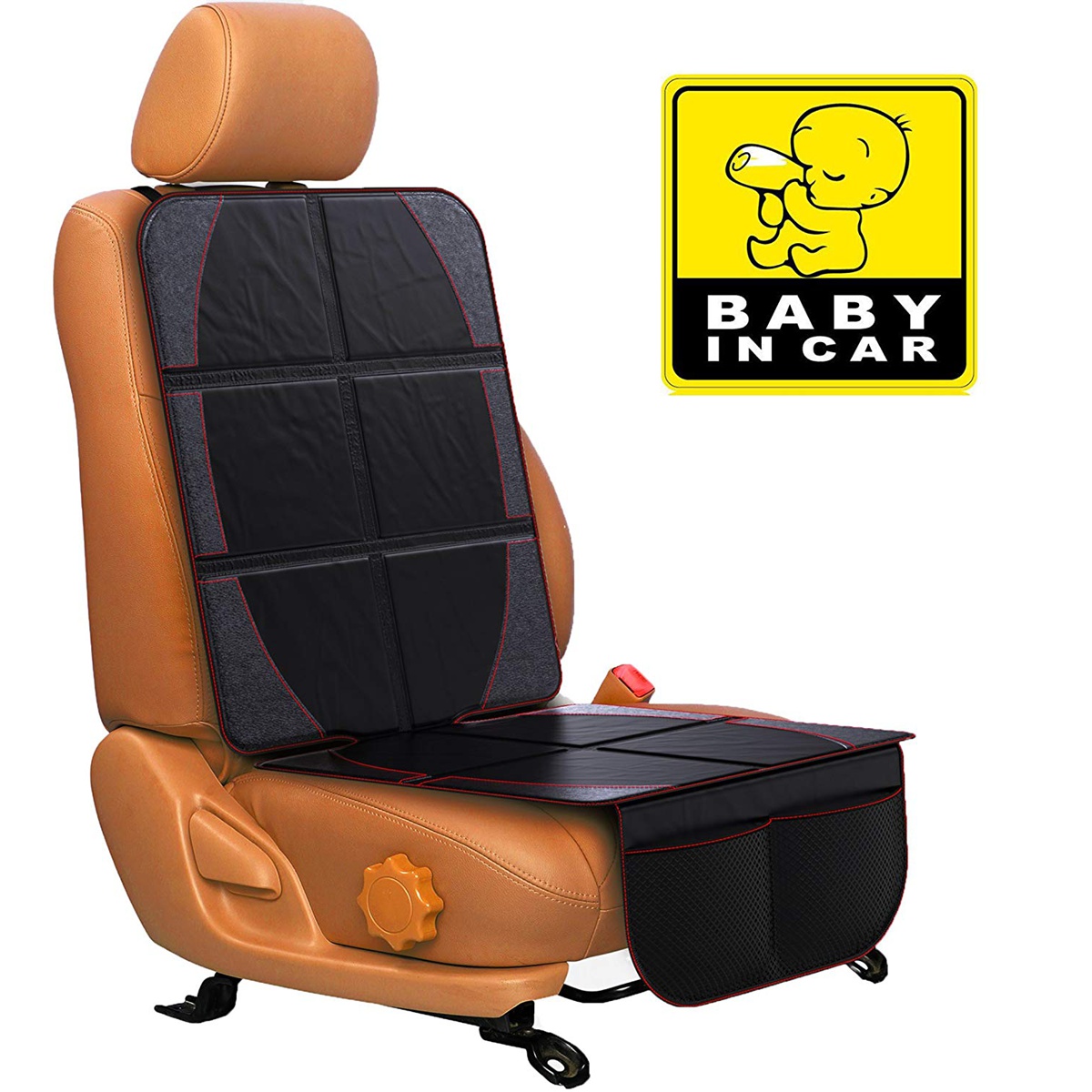 Car Seat Protector Thickest Padding Durable Waterproof Fabric