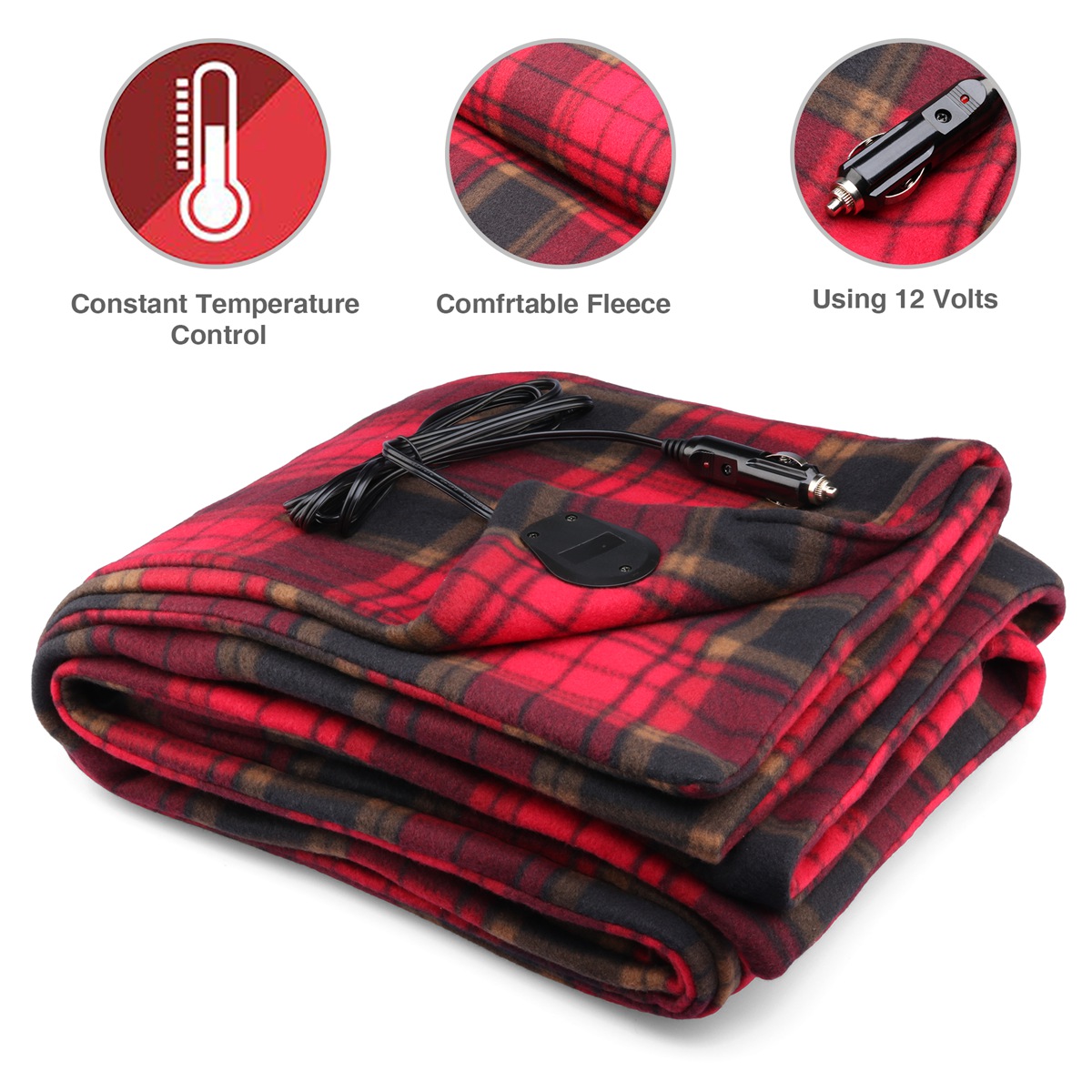 Car heated blanket feature photo