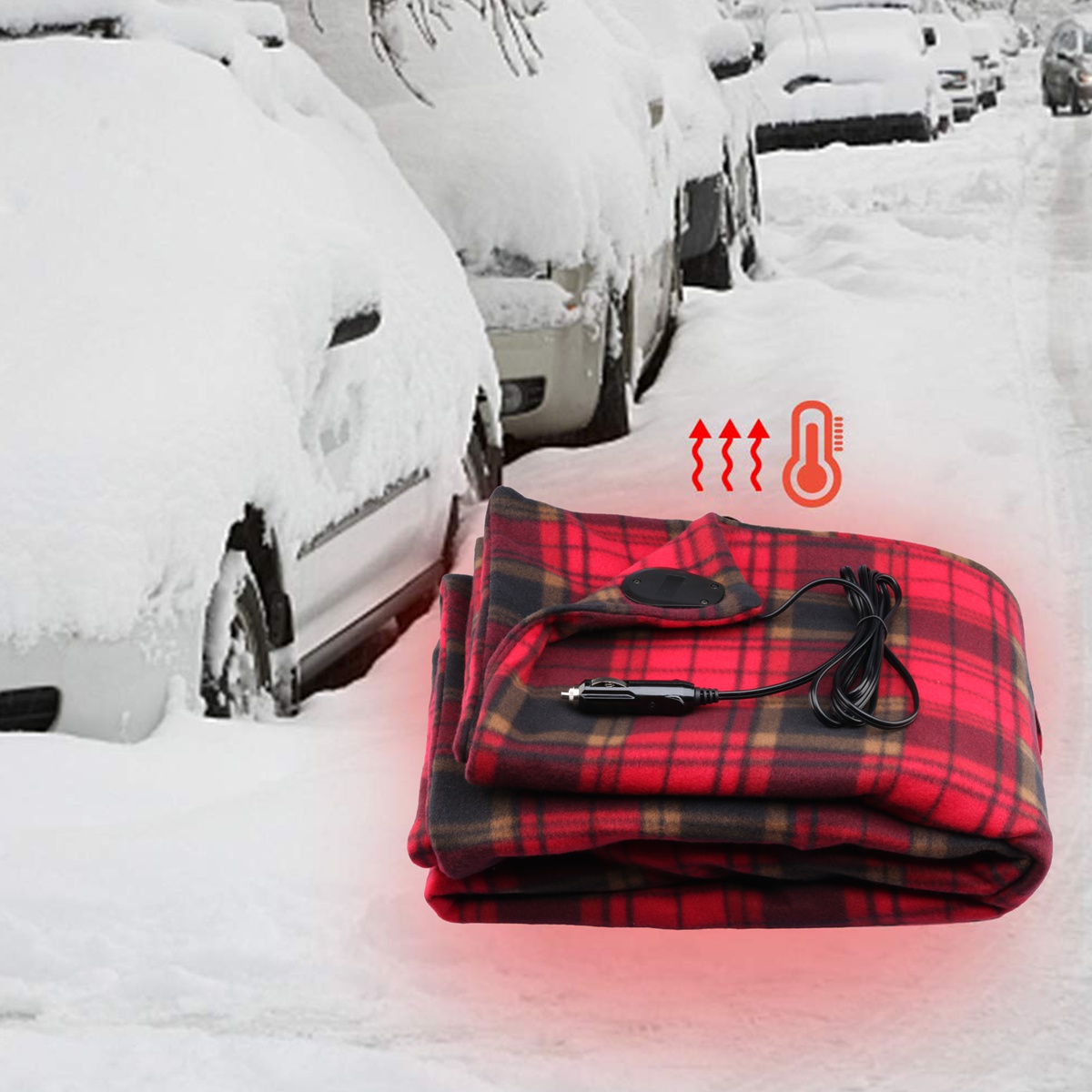 Car heated blanket feature photo