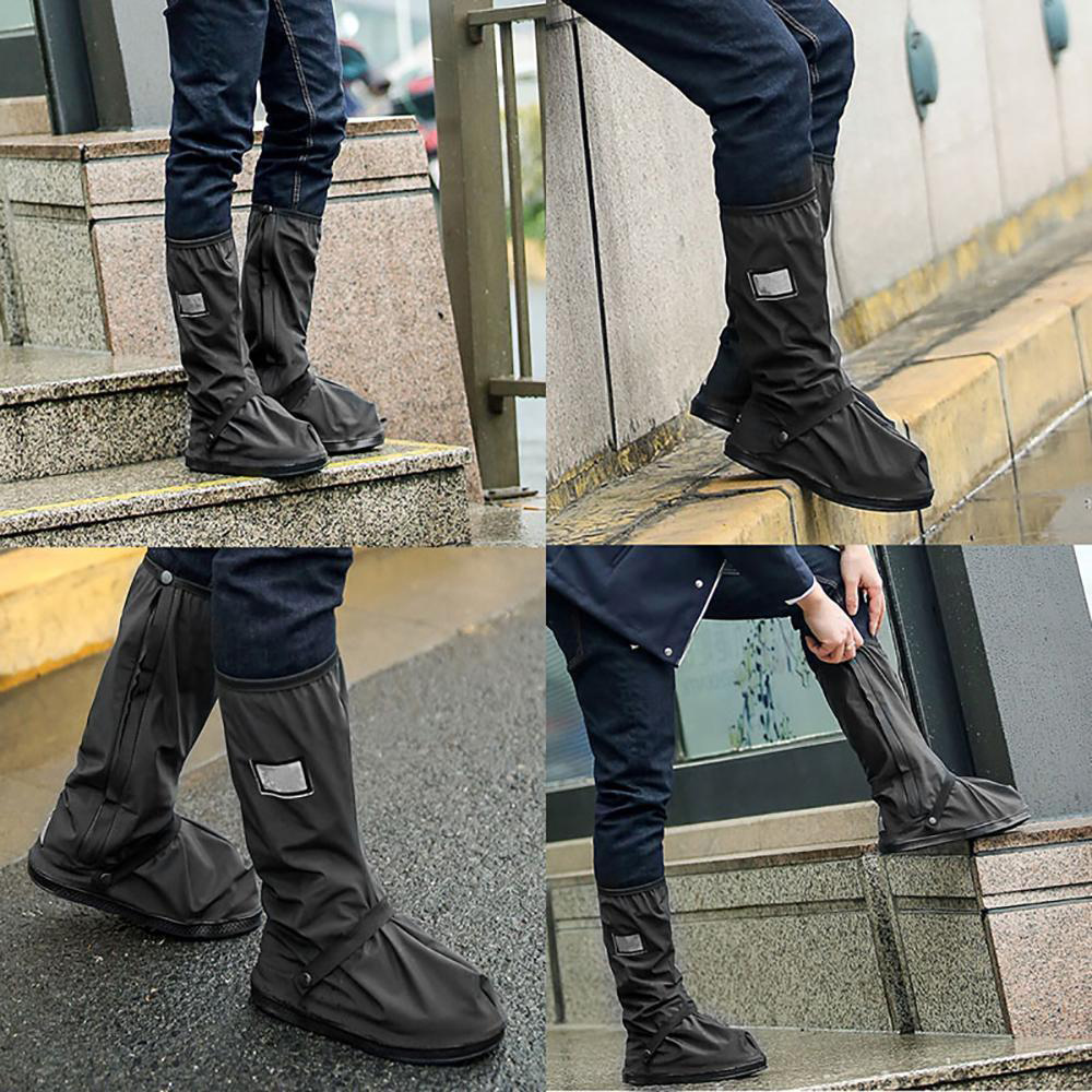 Foldable waterproof shoe protector