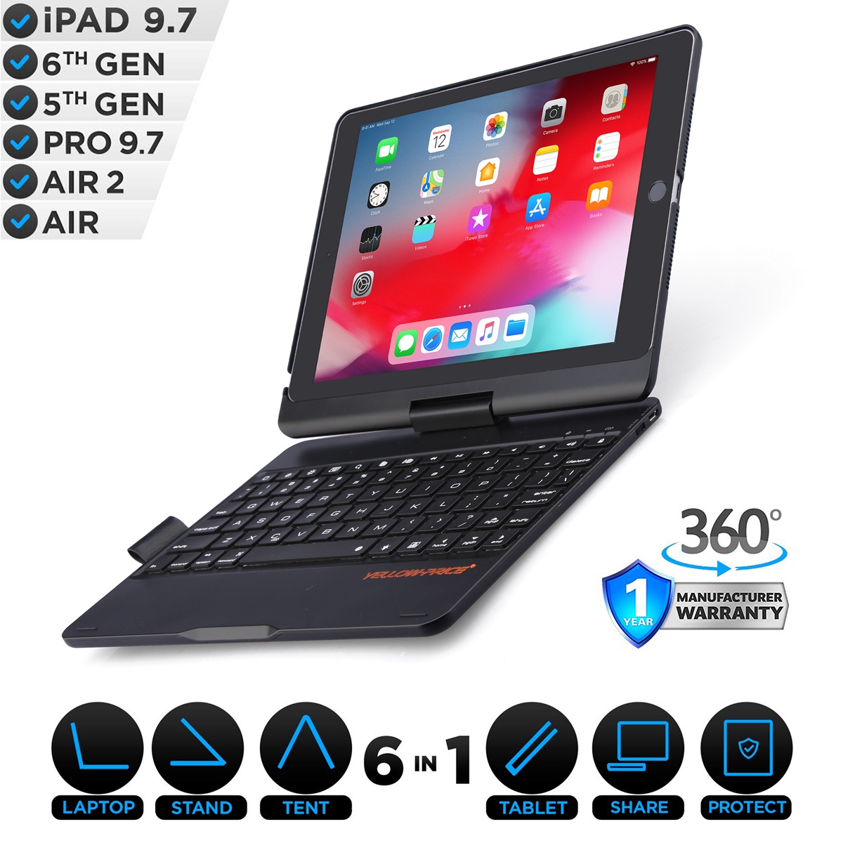 For Apple Magic Bluetooth Keyboard iPad Pro 11" 2018 / 2020 MXQT2LL/A