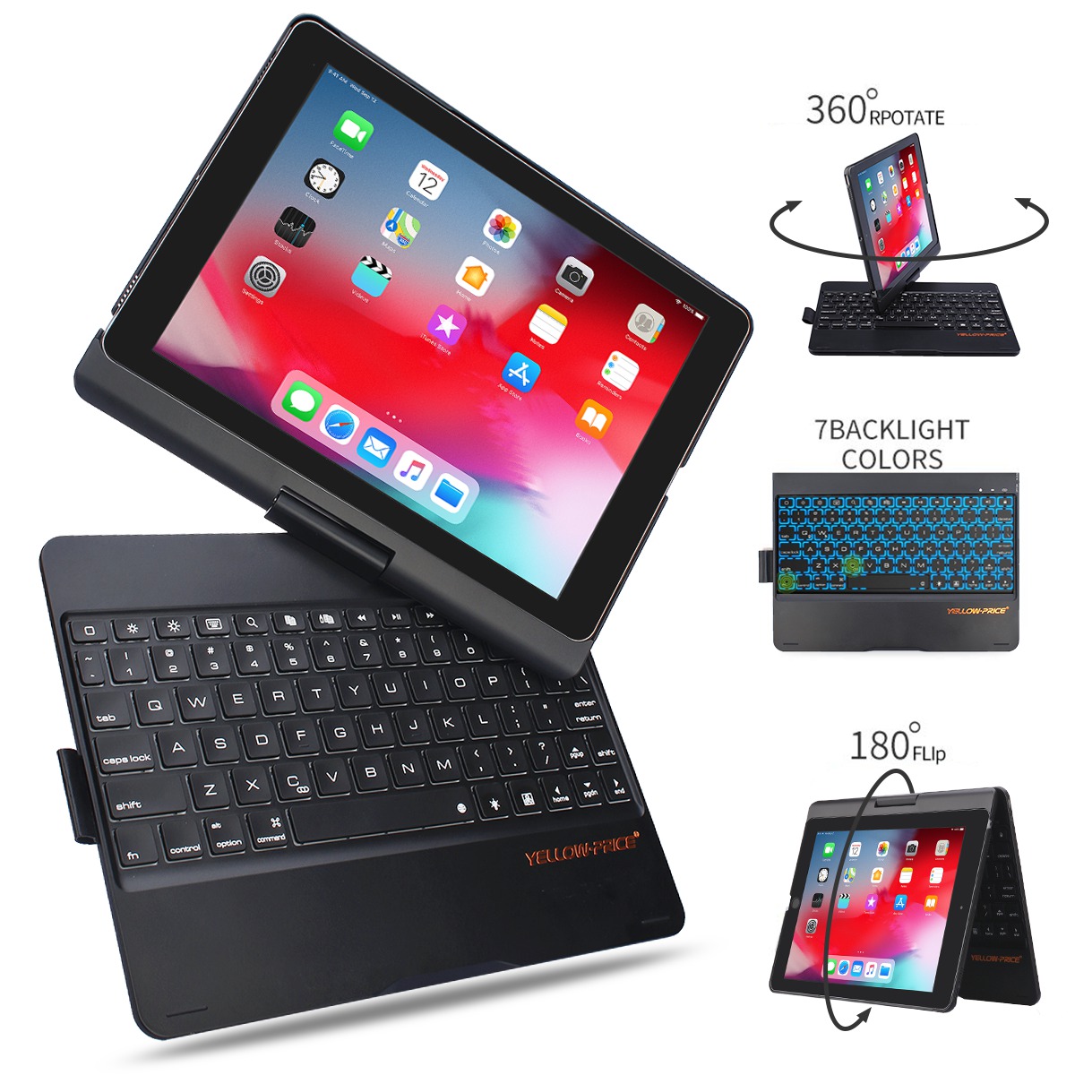 Smart Bluetooth Keyboard Case for 2018 iPad Pro 11-inch- A1980