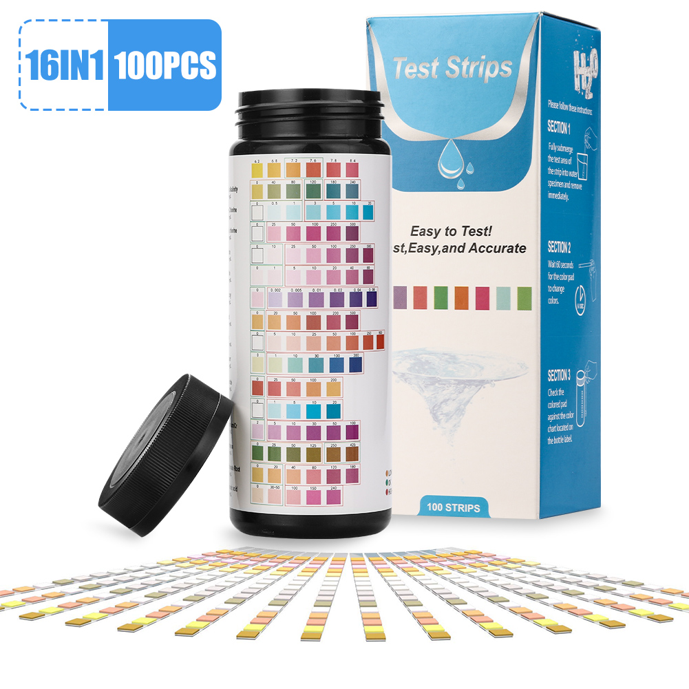 Easy, Fast and Accurate Water Hardness Test Strips, Drinking Water Test