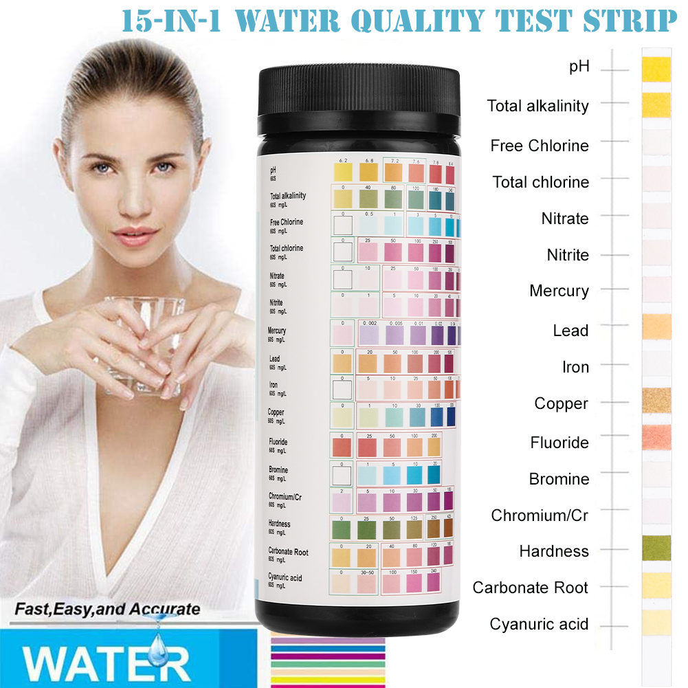 Water Test Strip Feature