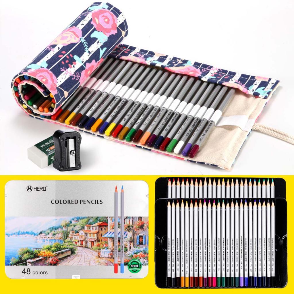 Tin Case, Sharpener and Eraser