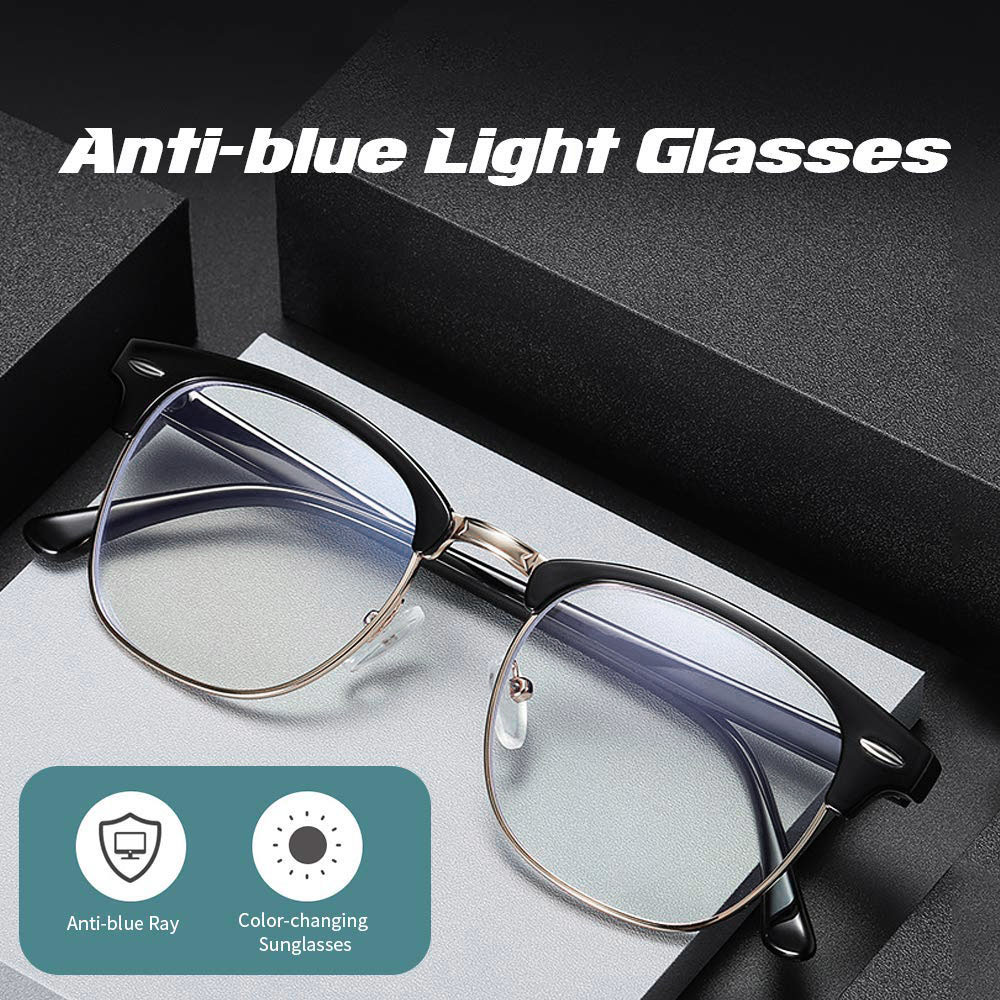 Premium blue light blocking glasses set