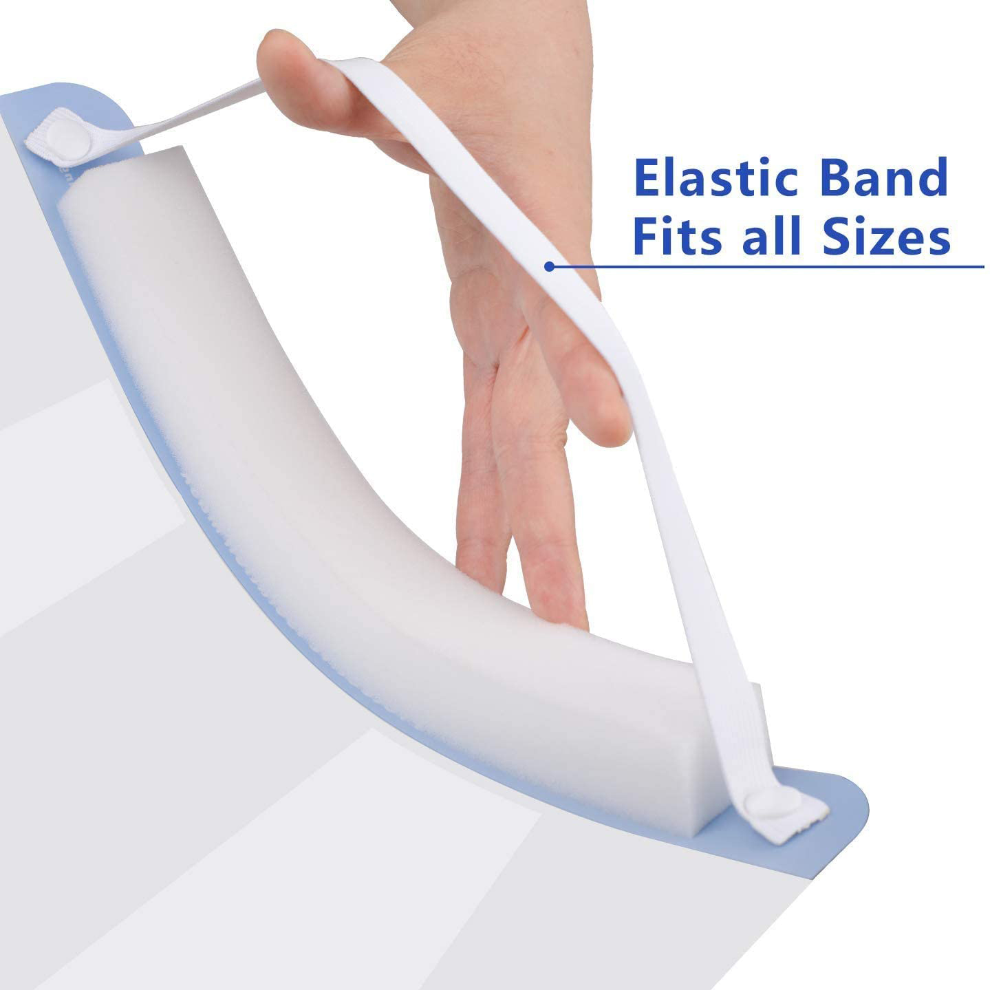 Safety anti-fog face shield image