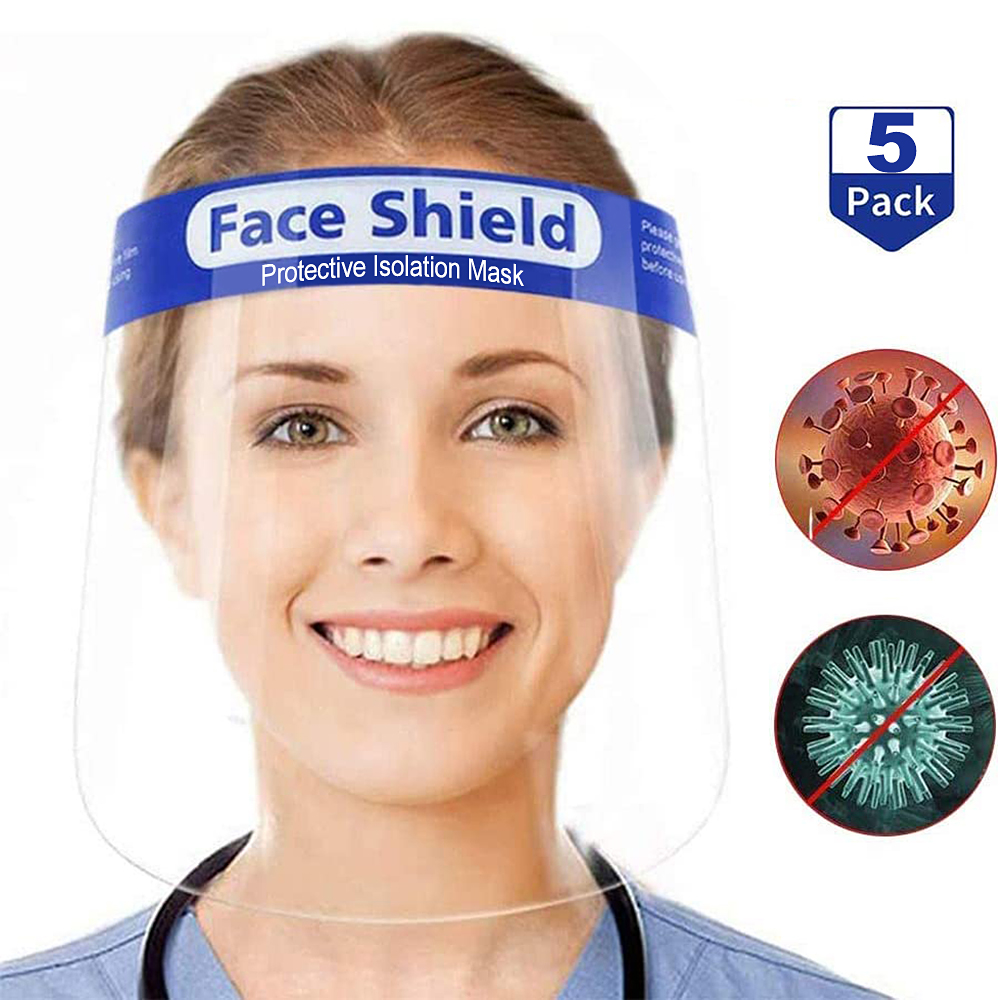 Safety anti-fog face shield image