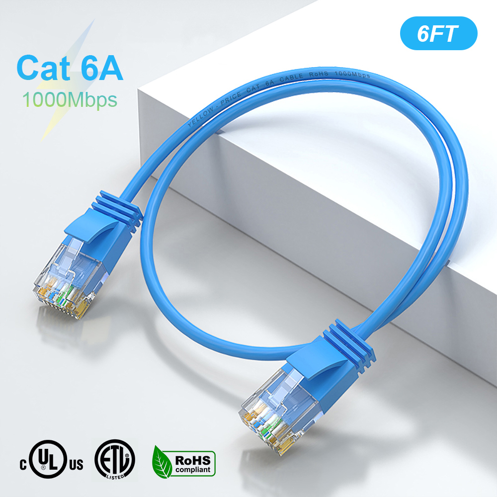 Cable Ethernet 10m Cat 8, Cable RJ45 Blindé 40Gbps 2000MHz Cable Reseau 10  Mètres Haut Debit 26AWG S/FTP PIMF Cable Internet Extra Lang Cable LAN  Blanc POE pour Routeur Modem : 