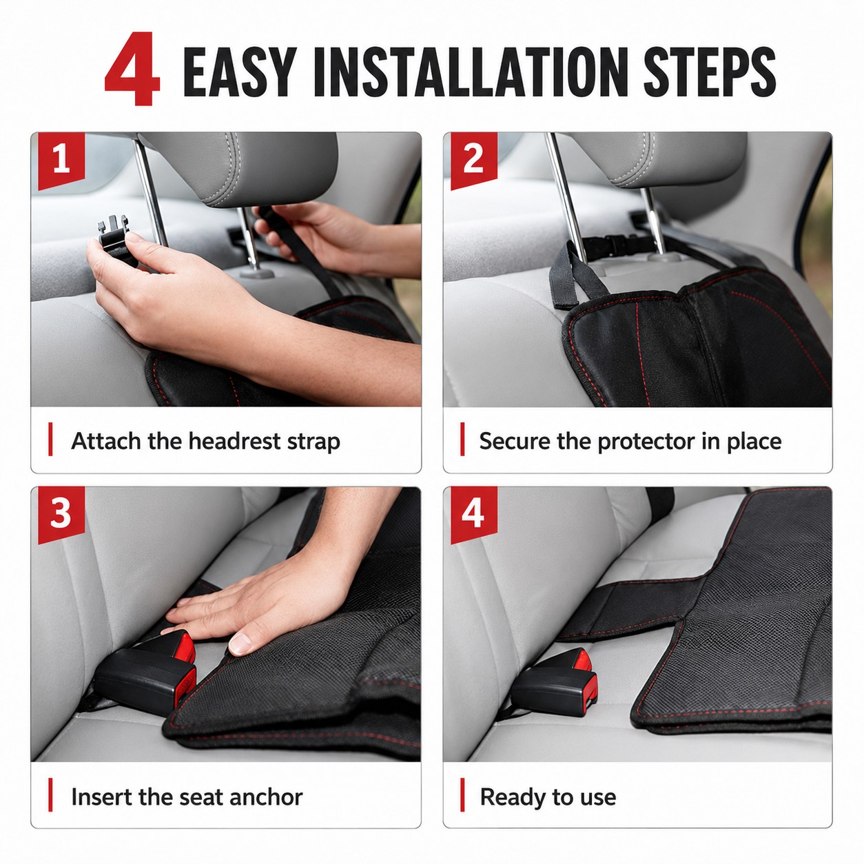 Car seat protector dimensions in centimetres