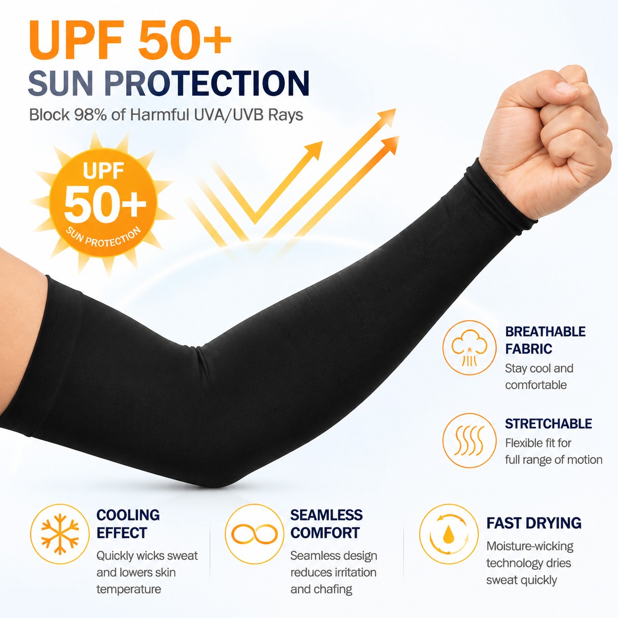 Arm sleeve features