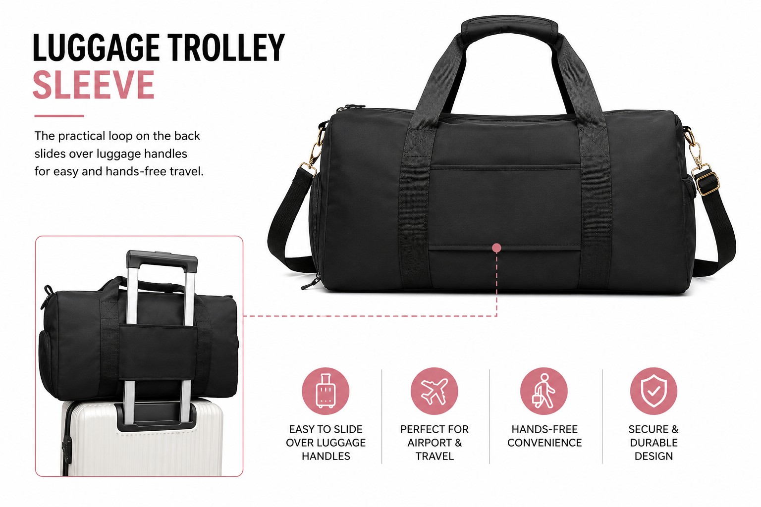 dry and wet separation gym bag