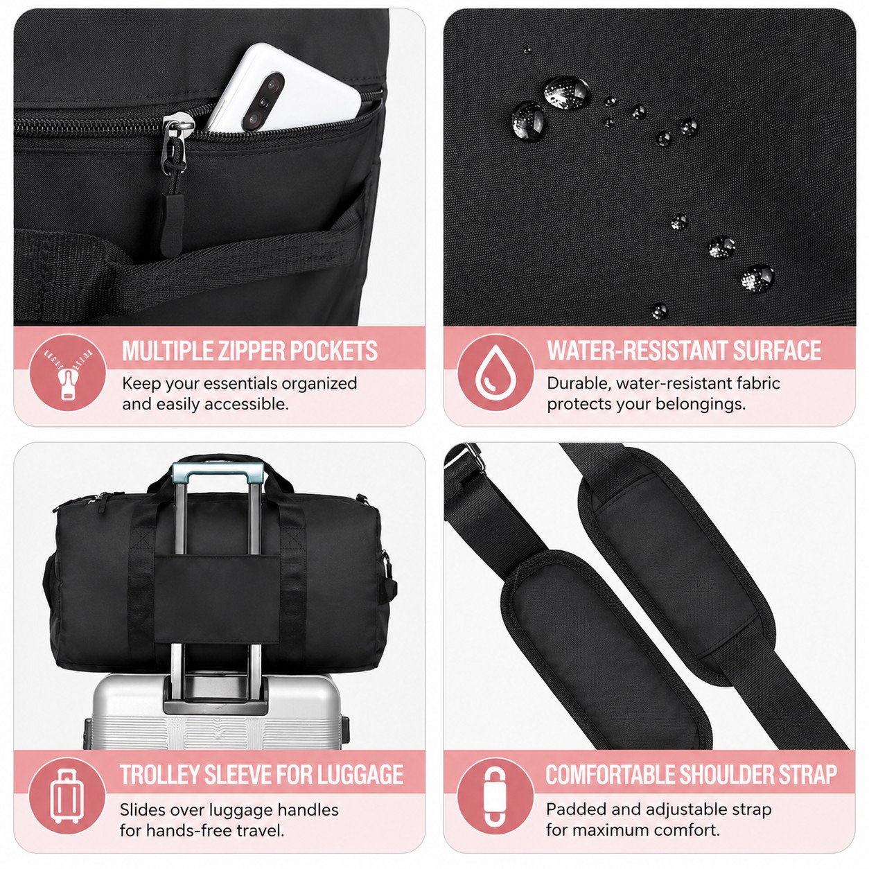 travel gym duffel bag for many occasions